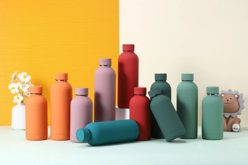 Large Vacuum Flask Stainless Steel Portable Thermos Bottle Outdoor Sports Water Bottle Big Belly Cup Drink Bottle Travel Mug MU Group