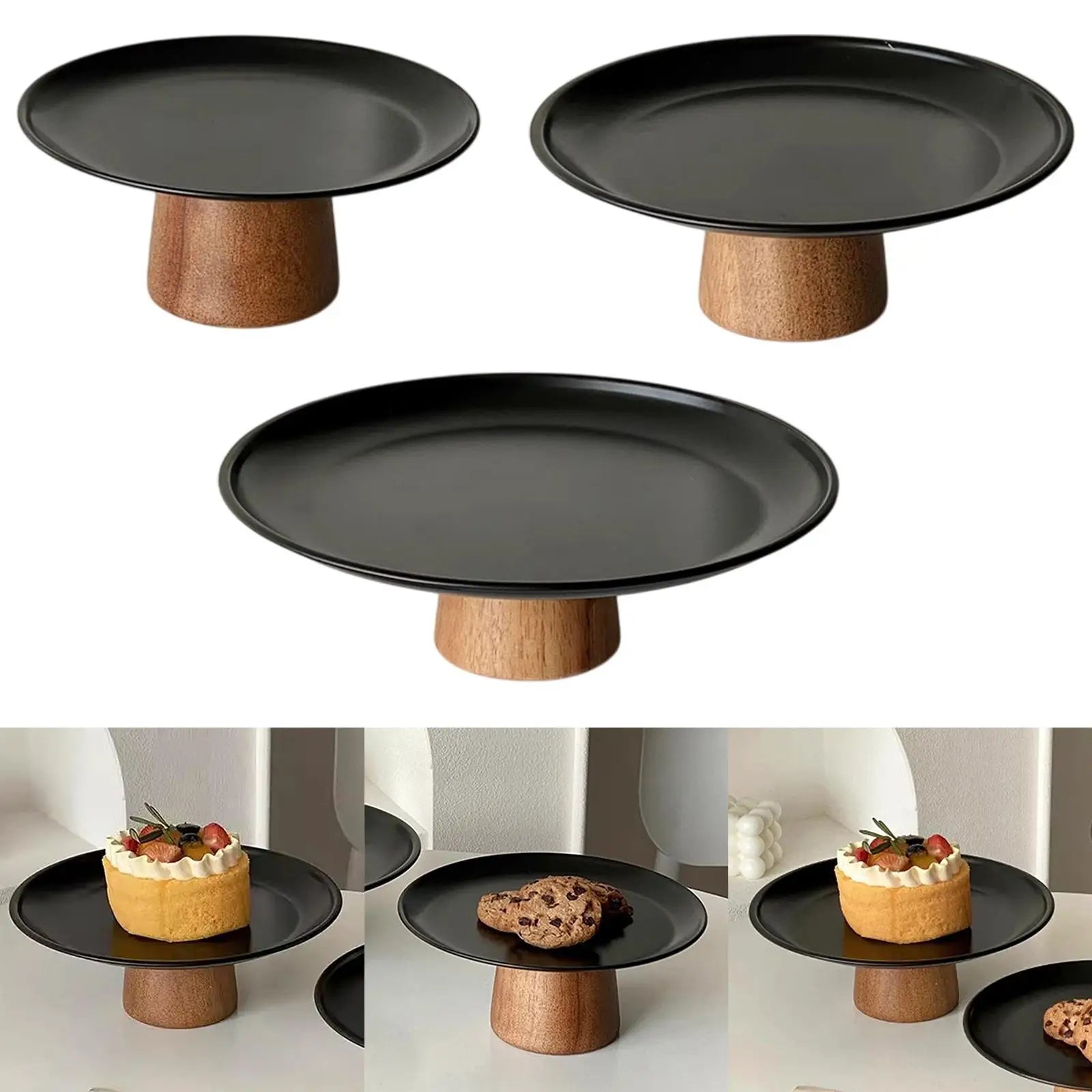 Cake Stand Cake Tray Home Decor Dessert Display Holder Cupcake Stand for Graduation Birthday Anniversary Celebration Wedding MU Group