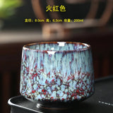 Ceramic Cup Vintage Coarse Pottery Coffee Cup Household drinking single cup cooking tea cups around the stove MU Group