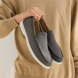 Men's Casual Shoes Suede Leather Loafers Classic British Style Men Shoes Lightweight Soft Moccasins Male Slip on Driving Flats MU Group