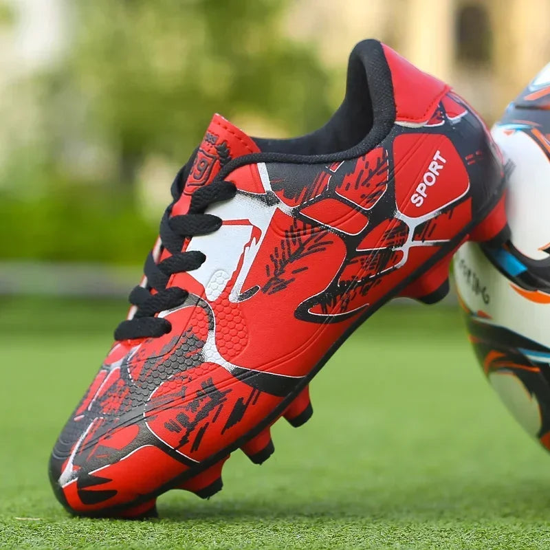 New Men Kids Soccer Shoes Cleats Ultralight Non-Slip Grass Adult Professional Football Boots Boys Training Shoes Drop Shipping MU Group