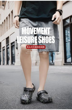 Men Shoes Slippers Men Garden Flat Sandals Platform Sandals Man Summer Sandals 2024 Male Sneakers Outdoor Flip Flops Home Clogs MU Group