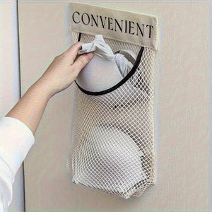 1-5pcs Space-Saving Wall-Mounted Organizer for Plastic Bags Reusable Elastic Mesh Storage Rack for Kitchen Clothes Bags MU Group