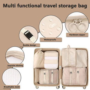 11pcs Travel Set Storage Bags Clothes Digital Toiletries Shoes Organizer bag Student Dormitories Clothing Sorting Bags Packing Cubes MU Group
