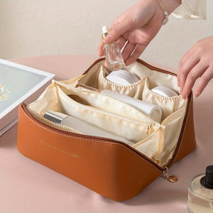 Makeup Organizer Female Toiletry Kit Bag Make Up Case Storage Pouch Luxury Lady Box, Cosmetic Bag, Organizer Bag For Travel Zip MU Group