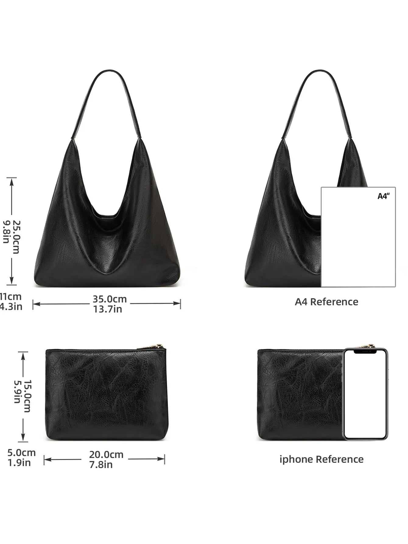 New Tote bag 100 hand bill of lading shoulder women's bag retro simple large bag Tote bag MU Group