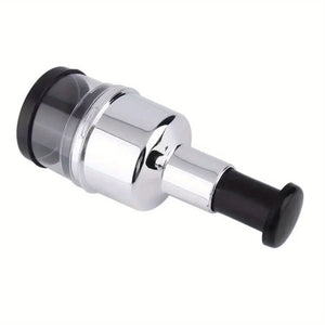Manual Onion Chopper Stainless Steel Garlic Presser Food Crusher Cutter Meat Mincer Hand Press for Vegetable Kitchen Tool MU Group