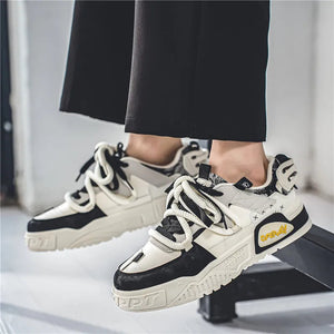 Men's motorcycle shoes, trendy and fashionable board shoes MU Group