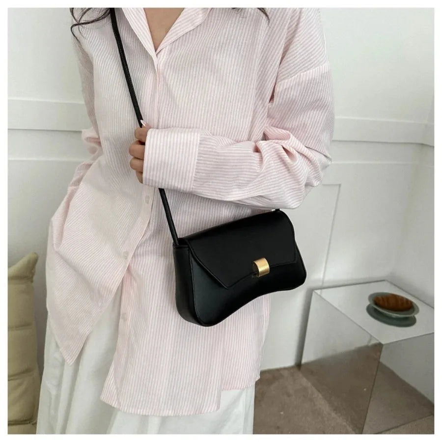 New fashion senior sense of shoulder bag temperament retro underarm bag oceanic girl generous shoulder crossbody female bags MU Group