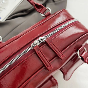 Fashionable Underarm Bow Bag for Women 2024 Korean Edition New Simple Leisure Pillow Bag Trendy Versatile Shoulder Bag MU Group