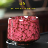 Ceramic Cup Vintage Coarse Pottery Coffee Cup Household drinking single cup cooking tea cups around the stove MU Group