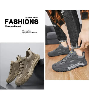 2025 popular fashion, lightweight and breathable labor insurance shoes, tooling shoes, casual men's shoes MU Group