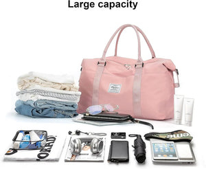 Travel Duffel Sports Tote Gym Bags Shoulder Weekender Overnight Bag for Women bags for women luggage travel bag  bolsa feminina MU Group