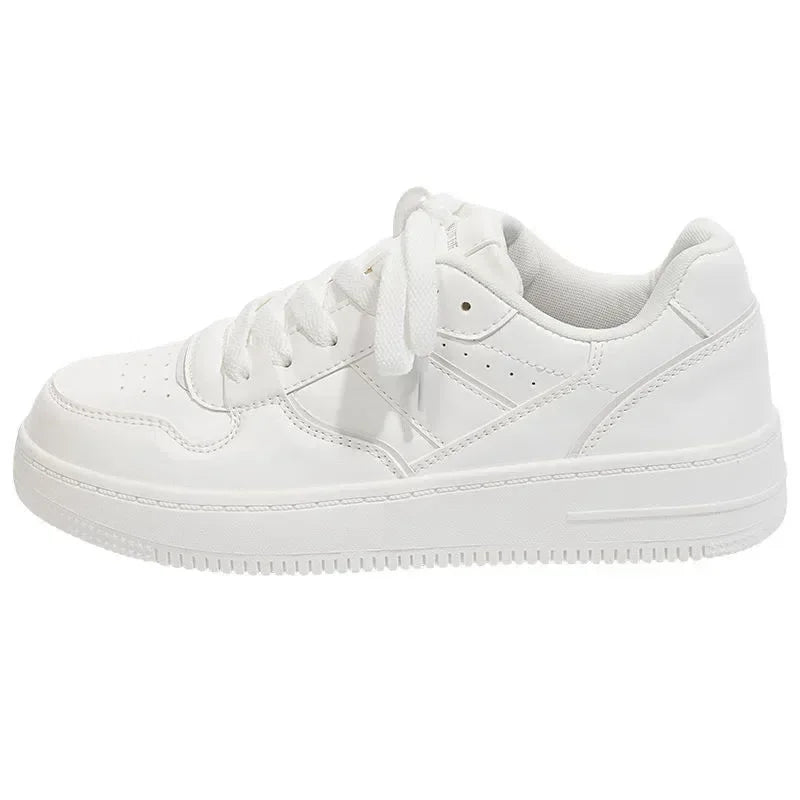 New 2025 Woman Tennis Sneakers Fashion Comfort  Sports Board Shoes Casual Academy Style Little White Shoes Female Spring autumn MU Group