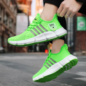 Breathable Mesh Men Shoes Trendy Lightweight Walking Flats Plus Size Male Tennis Sneakers Outdoor Running Fitness Shoes 2024 MU Group