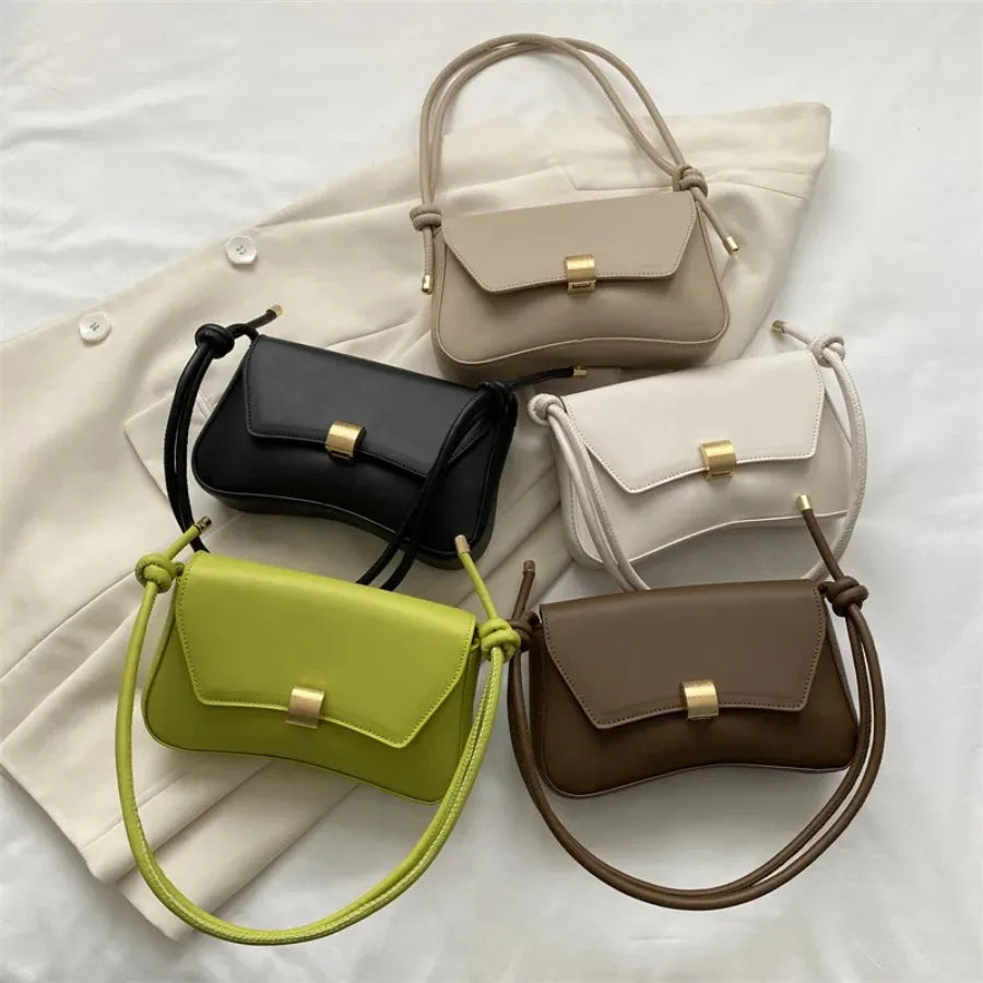 New fashion senior sense of shoulder bag temperament retro underarm bag oceanic girl generous shoulder crossbody female bags MU Group