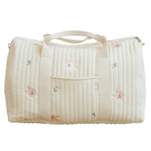 New Embroidered Mom Bag Storage Bag Large Capacity Mommy Travel Bag Fashion Multi-functional Handbag Lightweight Diagonal MU Group