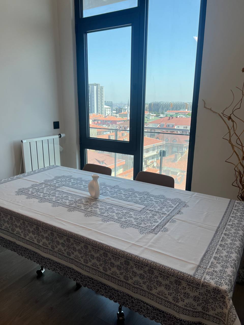 Nappe en tissu polyester imprimé à motifs kilim (140 × 180 cm) - Justyol