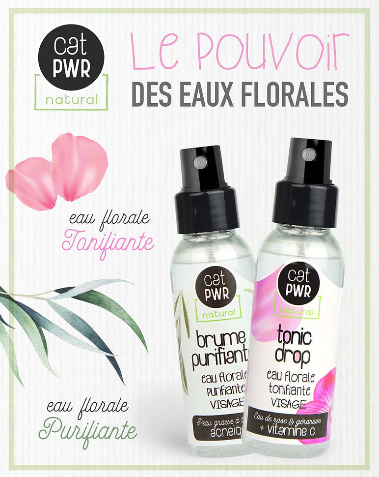 TONIC DROP Brume Visage Tonifiante à l'eau de Rose & Vitamine C | UrbanK URBANK