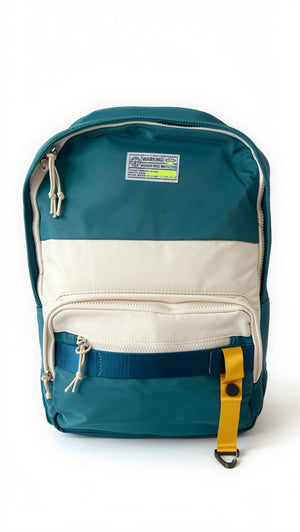 Sac à dos scolaire simple aux couleurs combinées, usage polyvalent Pour Elle