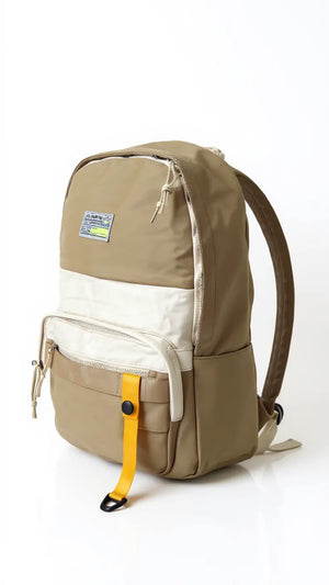 Sac à dos scolaire simple aux couleurs combinées, usage polyvalent Pour Elle