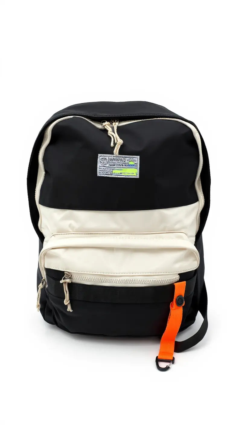 Sac à dos scolaire simple aux couleurs combinées, usage polyvalent Pour Elle