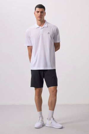 polyester ince yumuşak standart fit erkek taytli şort - 81287 - Justyol
