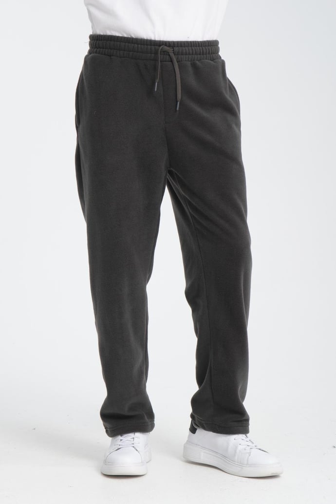 Baggy Kalıp Polar Kumaş Jogger Pantolon - Justyol