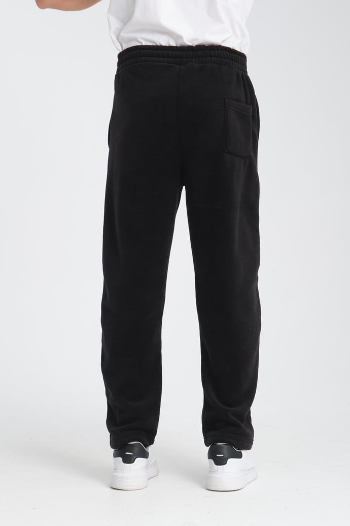 Baggy Kalıp Polar Kumaş Jogger Pantolon - Justyol