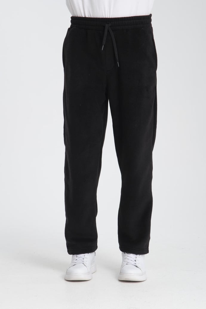 Baggy Kalıp Polar Kumaş Jogger Pantolon - Justyol