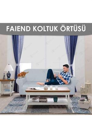 balpeteği 3 kişilik vizon lastikli kanepe örtüsü | lastikli koltuk örtüsü | koltuk kilifi - Justyol
