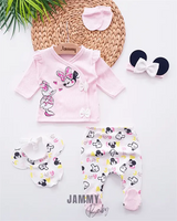 best friends 5 piece newborn set - pink - Justyol