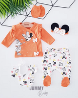 best friends 5 piece newborn set - pink - Justyol