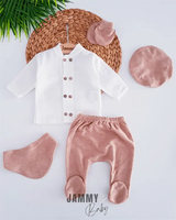 beyzade muslin 5 piece newborn set - Justyol