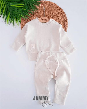 boris waffle textured 2 piece set - Justyol