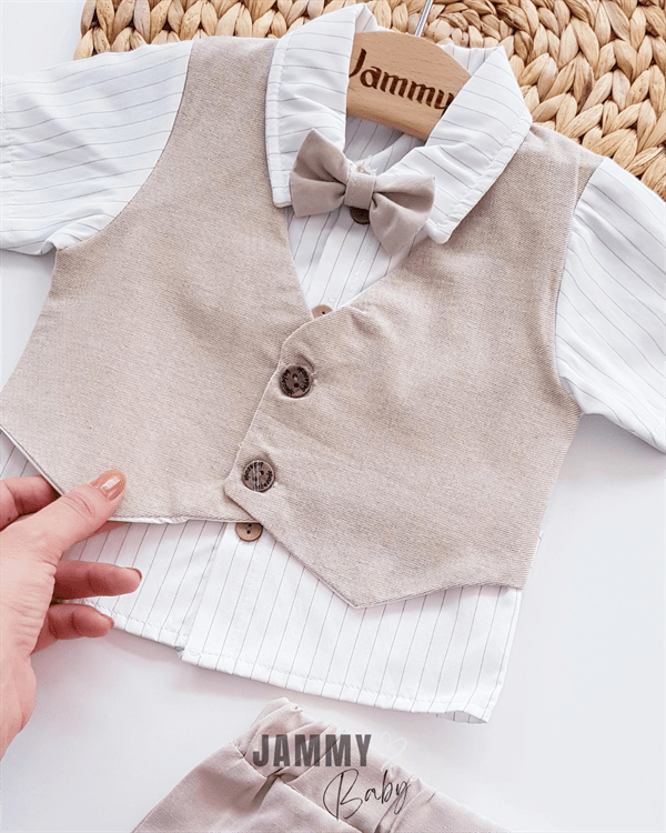 calvin shirt and shorts 2 piece set - Justyol