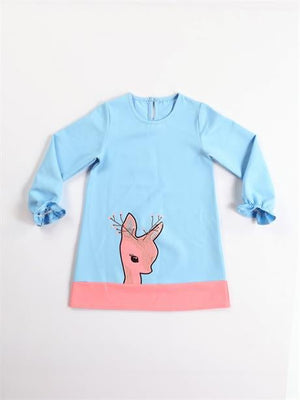 ceylanpembe dokuma poly kiz elbise - Justyol