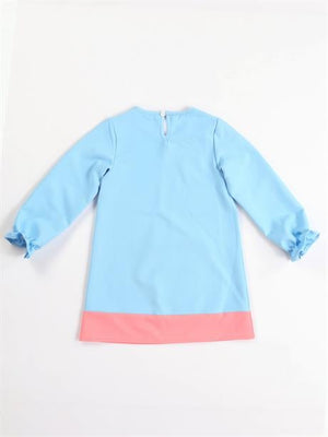 ceylanpembe dokuma poly kiz elbise - Justyol