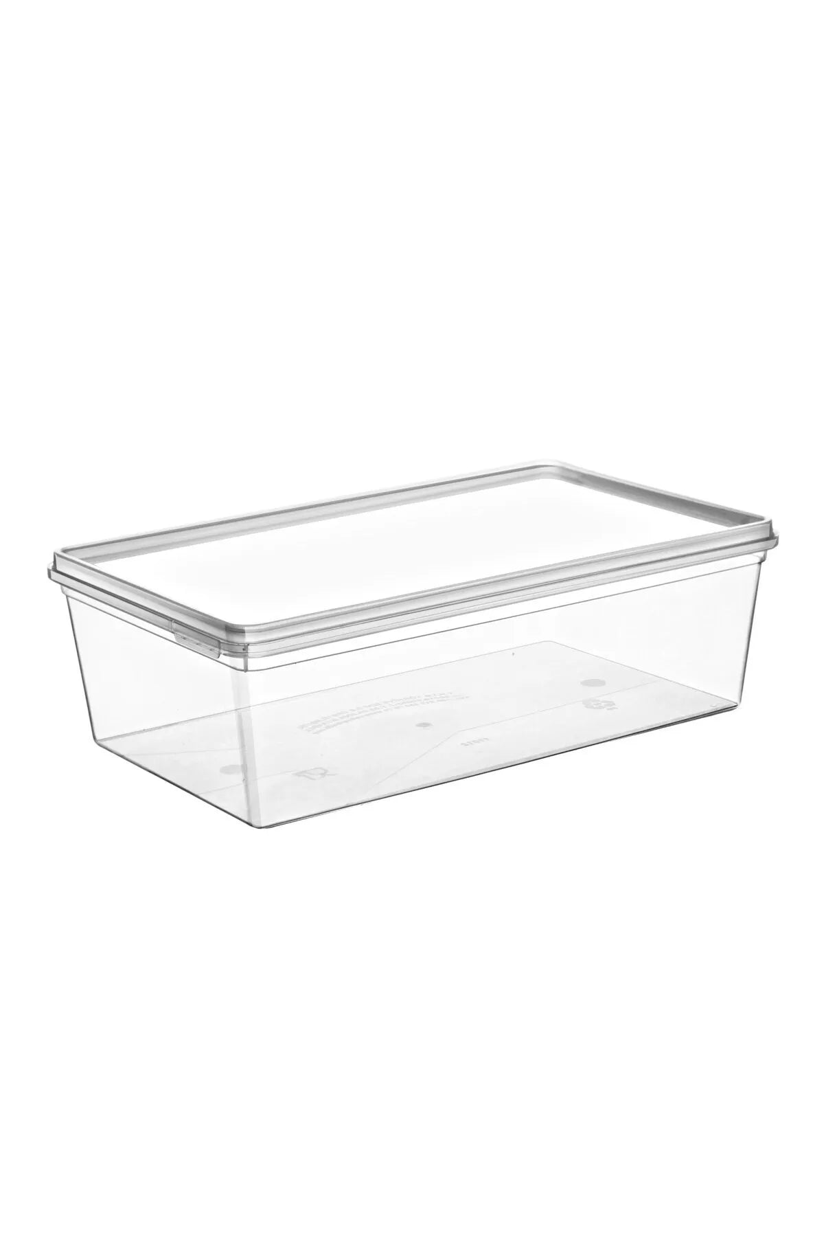 Conteneur de stockage adapté au congélateur avec couvercle intégré - Lot de 10 pièces de 2 litres - Justyol