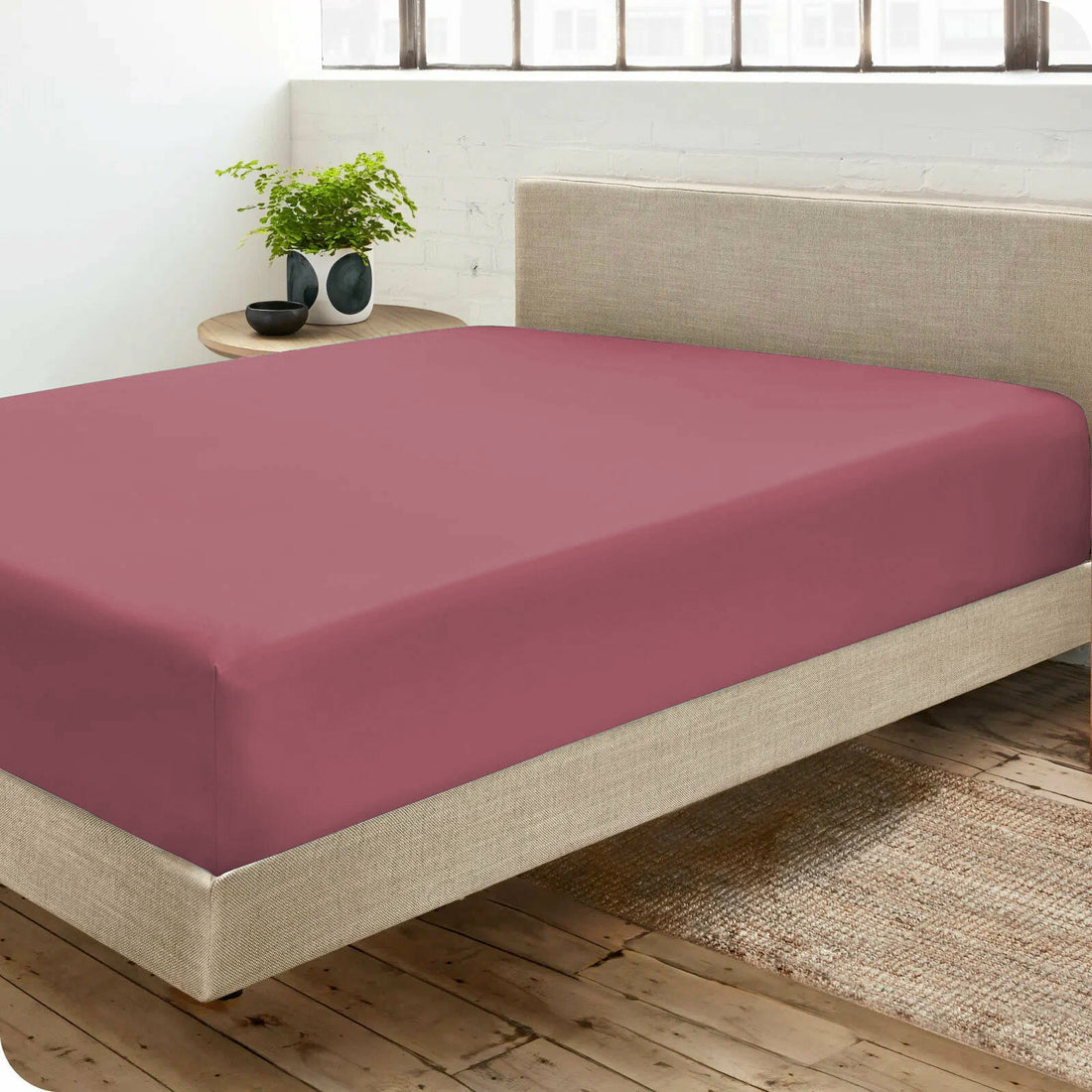 Drap housse Percale 100 % coton Premium