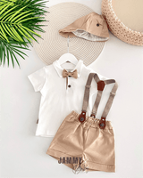dustin suspender shorts 2 - piece set - Justyol