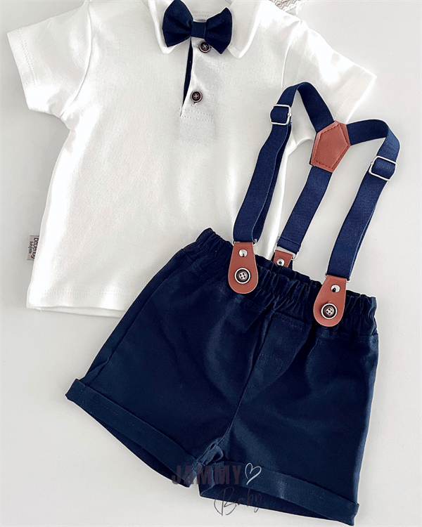 dustin suspender shorts 2 - piece set - Justyol