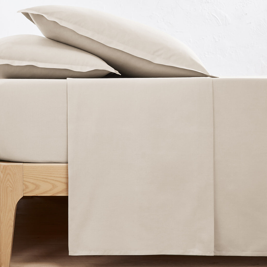 Drap plat premium - Percale de coton