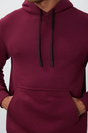 pamuklu kalin içi tüylü yumuşak dokulu comfort fit nakişli erkek sweatshirt - 88419 - Justyol