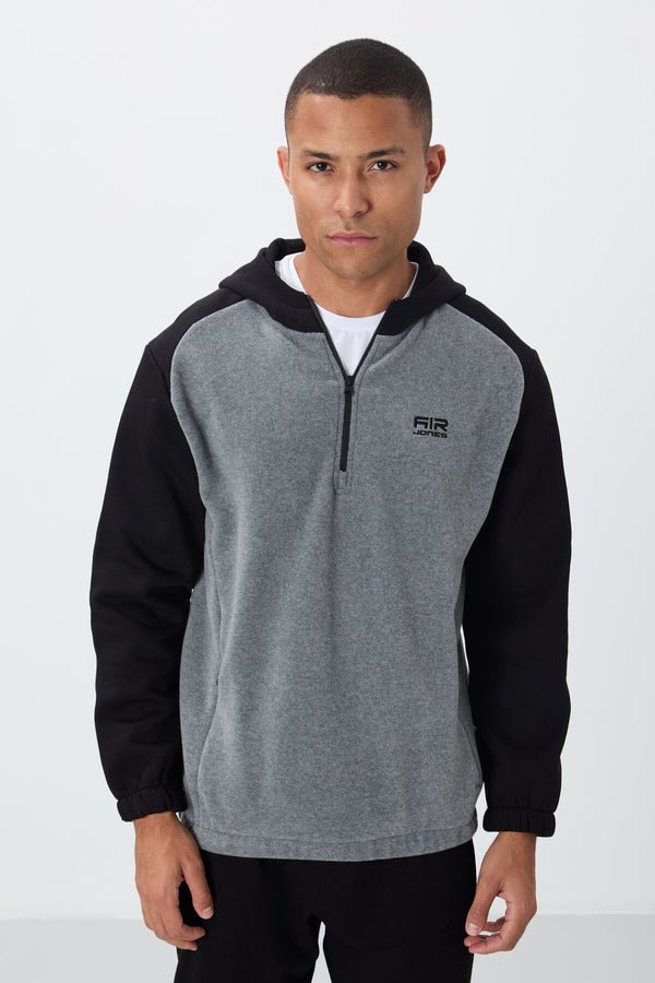rubystandart kalip polar erkek sweatshirt - 88300 - Justyol