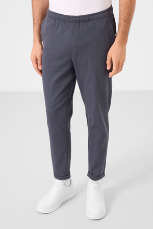 standart fit dokuma hafif esnek chino erkek pantolon - 82178 - Justyol