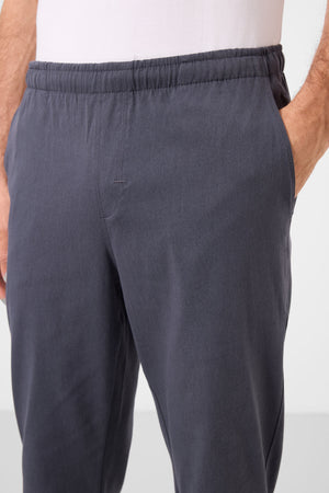 standart fit dokuma hafif esnek chino erkek pantolon - 82178 - Justyol
