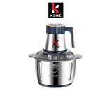 Hachoir 3 L, capacité familiale, idéal pour préparations culinaires variées. Digitronics