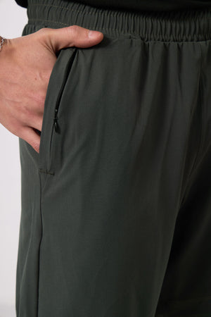 polyester ince yumuşak standart fit erkek taytli şort - 81287 - Justyol
