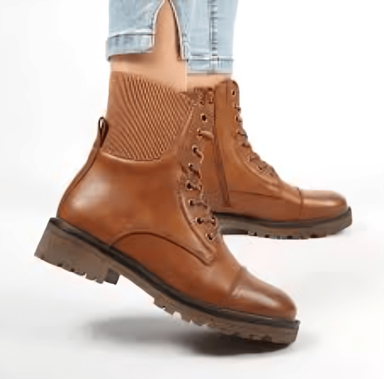 Lolanda - Bottines en Tabac - 28279 - Justyol